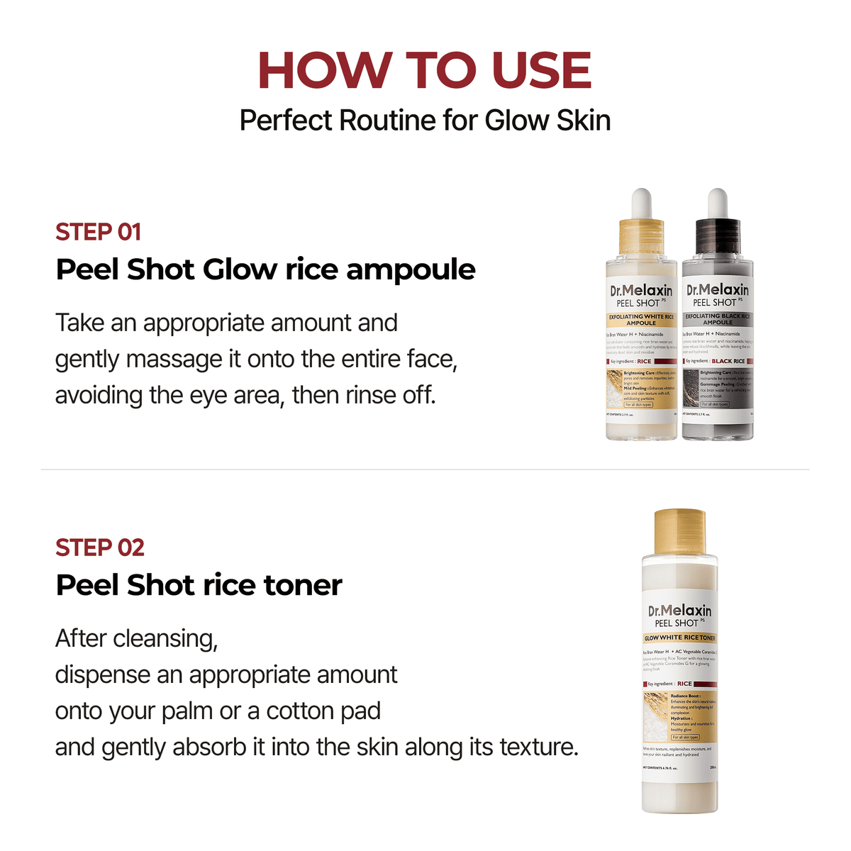 Peel Shot Rice Ampoule Duo - image 7