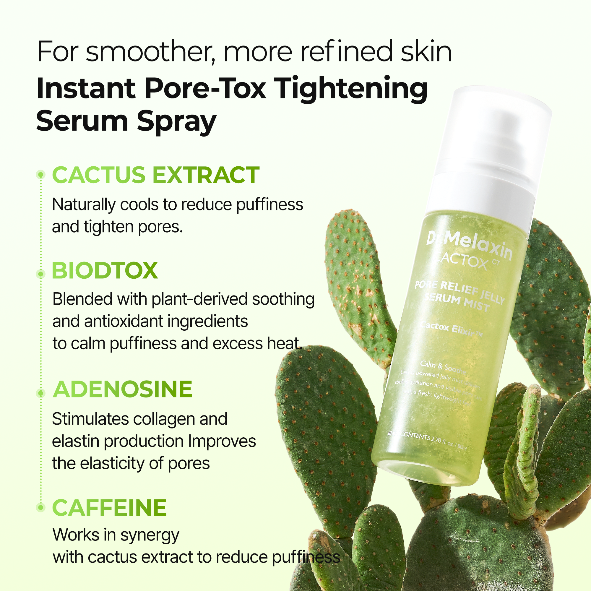 Cactox Deep Cleansing & Pore Care 4-Step Set - image 6