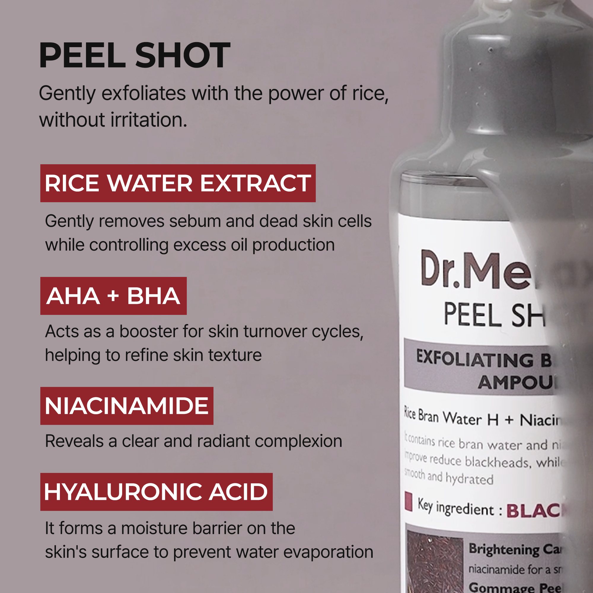 Peel Shot Glow Black Rice Ampoule - image 8