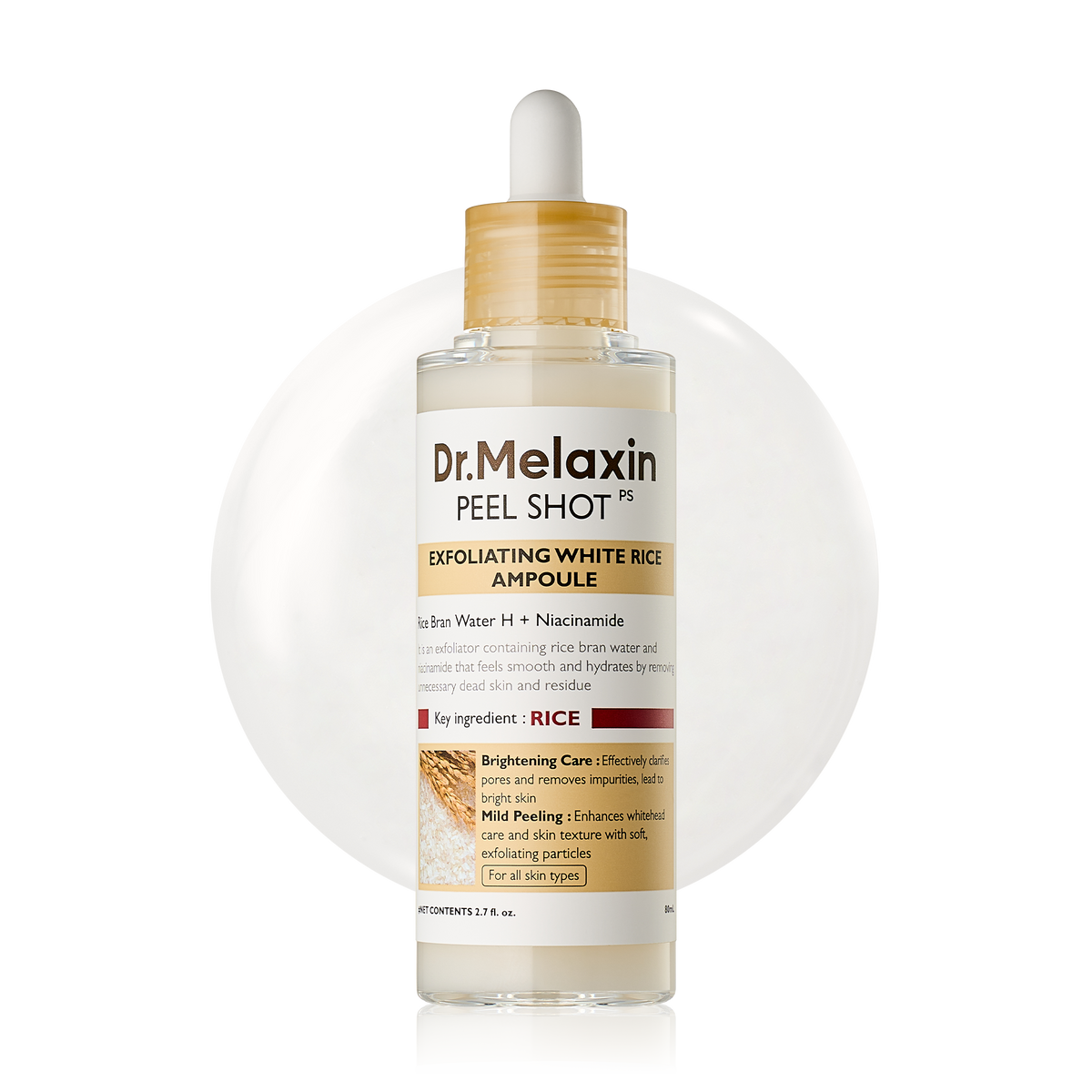 Peel Shot Glow White Rice Ampoule - image 1