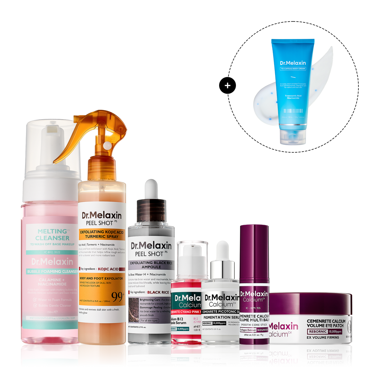 [Dr.Melaxin Exclusive] Radiant Blowout Routine Set — Body Glow Edition - image 1
