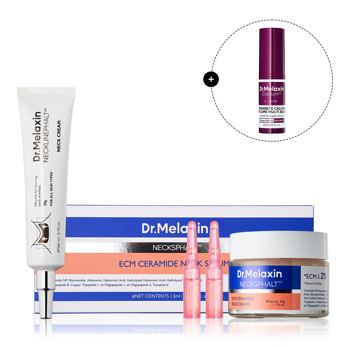 [Dr.Melaxin Exclusive] 3-Minute Neck & Face Anti-Aging Ritual Set - image 1